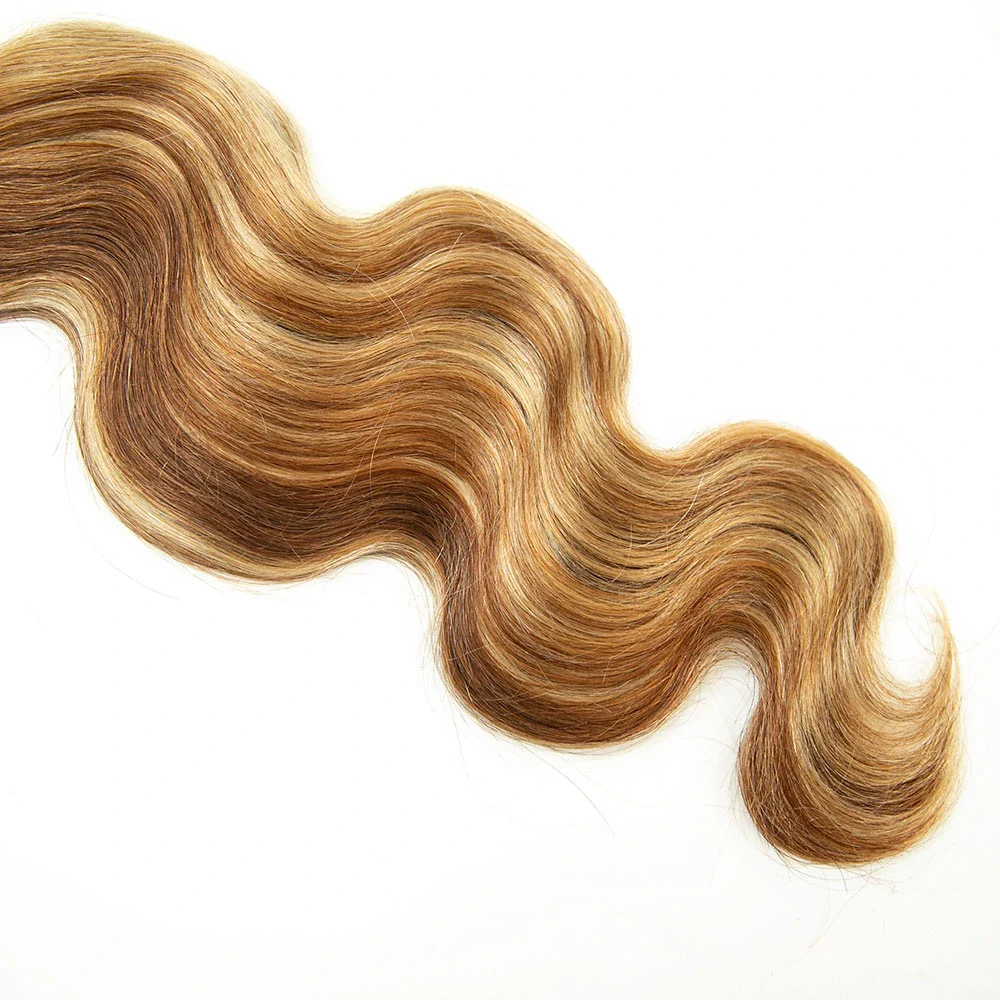 #27/#30/#613 Mix Color Blend Body Wave Bulk Human Braiding Hair - Image 10