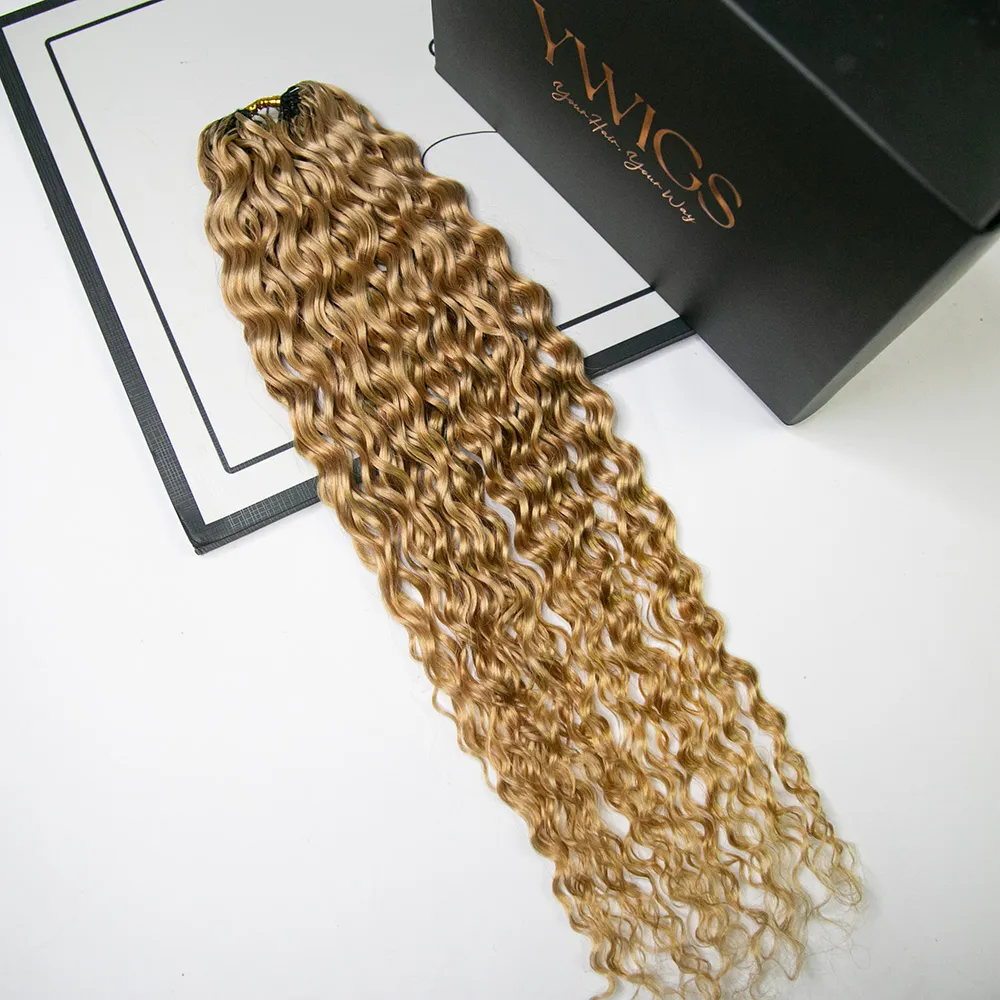 Wholesale - Colored Crochet Hair Extensions Human Hair (50 Strands Per Bundle) - Image 15