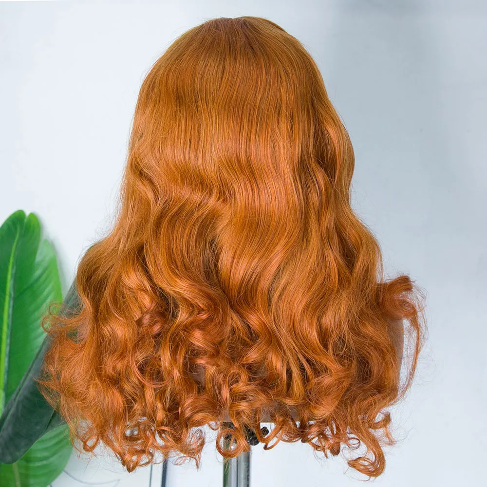 #350 Ginger Color Body Wave 13x4 Lace Front Wig for Sale Y250403 - Image 3