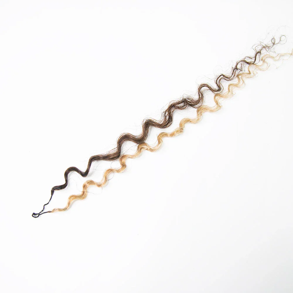 #4/27 Mix Color Blend Water Deep Wave Human Crochet Hair - Image 8