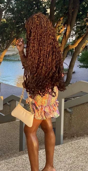 #4 Medium Brown Deep Wave Bulk Hair Extensions for Braiding - Image 4