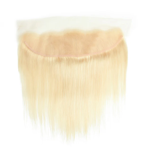 #613 Blonde Straight Brazilian Hair Bundles with HD Lace 13x4 Lace Frontal PLB01-#613 - Image 4