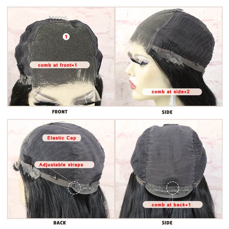 Ada Straight HD Lace 5X5 Lace Closure Wig - Image 6