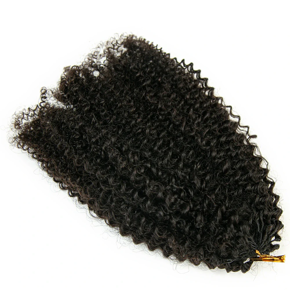 Afro Kinky Curly Human Crochet Hair - Image 6