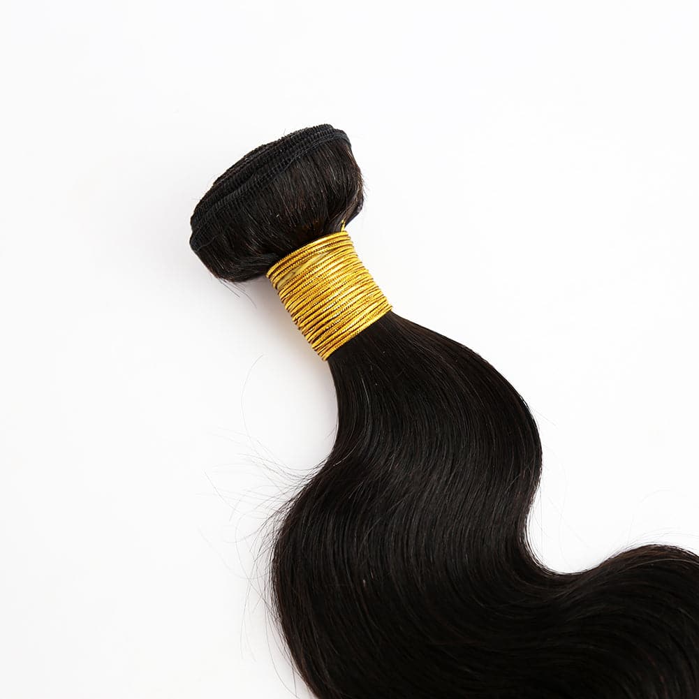 Cambodia Virgin Hair Body Wave Human Hair Bundles Natural Color - Image 6