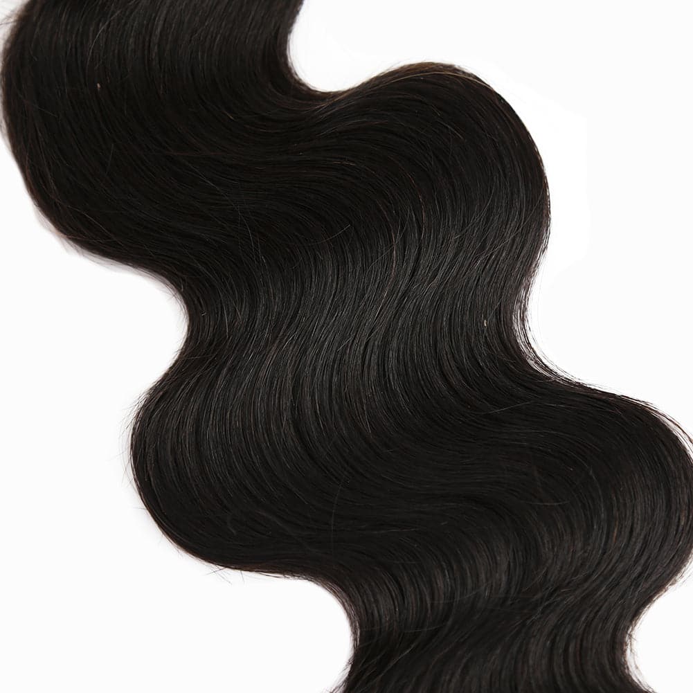 Cambodia Virgin Hair Body Wave Human Hair Bundles Natural Color - Image 7