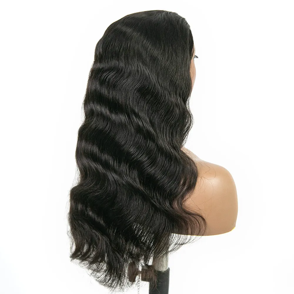 Body Wave Human Hair Half Wig with Drawstring - Image 3