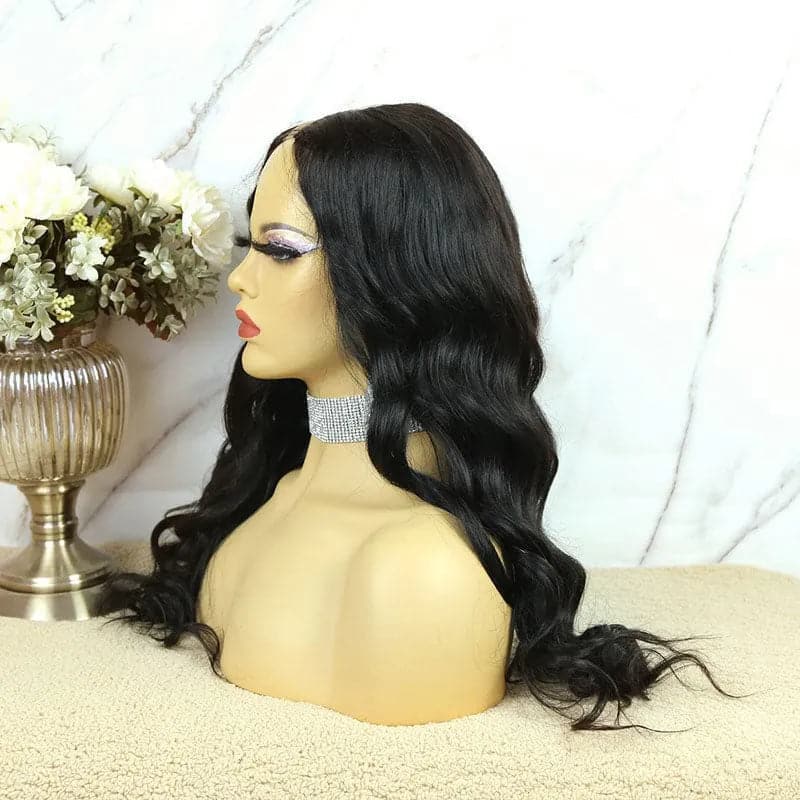 Body Wave Texture Human Hair U Part Wig AU04 - Image 5
