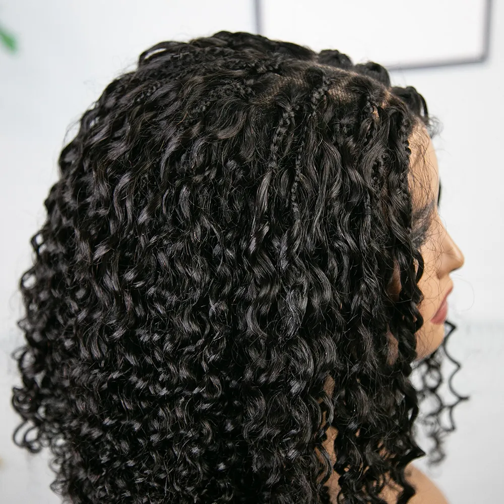 Boho Braids Water Wave 5x5 Lace Closure Wig - Image 7