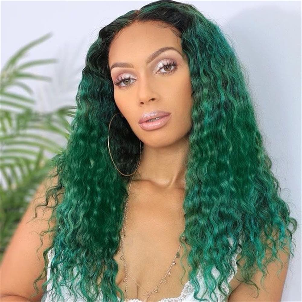 Curly Human Hair 13 x 6 Lace Front Wig A68 - Image 5