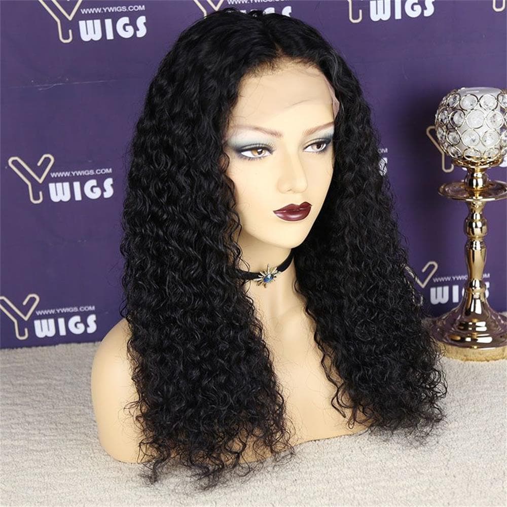 Curly Human Hair 13 x 6 Lace Front Wig A68 - Image 9