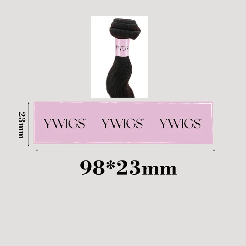 Personalized Hair Bundle Tags and Wrap Labels - Image 6