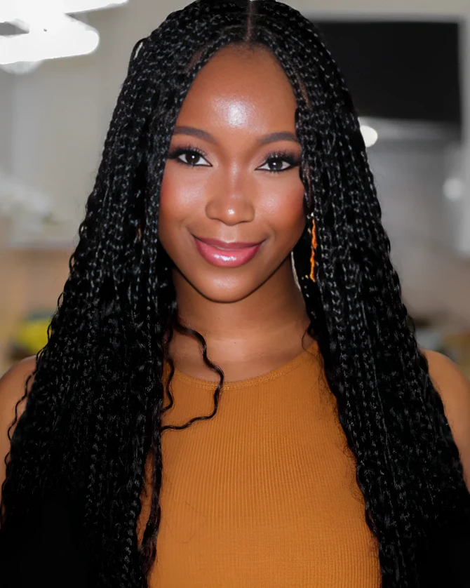 Deep Wave Bulk Hair Extensions for Braiding - Image 8