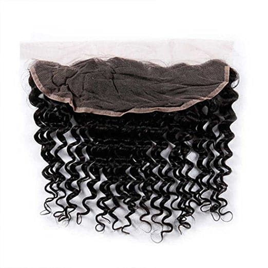 Deep Wave Brazilian Hair Bundles with HD Lace 13×4 Lace Frontal PLP05 - Image 3