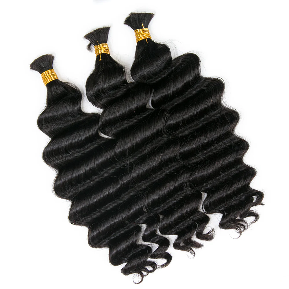 Wholesale - Double Drawn Burmese Hair Bulk Braiding Hair (Price for 1 Bundle) - Image 11