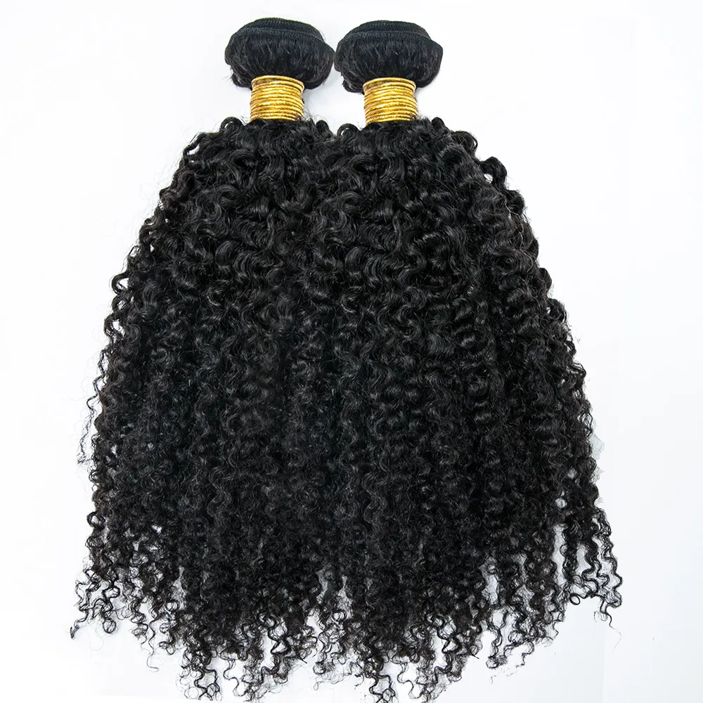 Half Braids Half Sew-In Deal Multi-Textured Kinky Curly Natural Color - Image 5