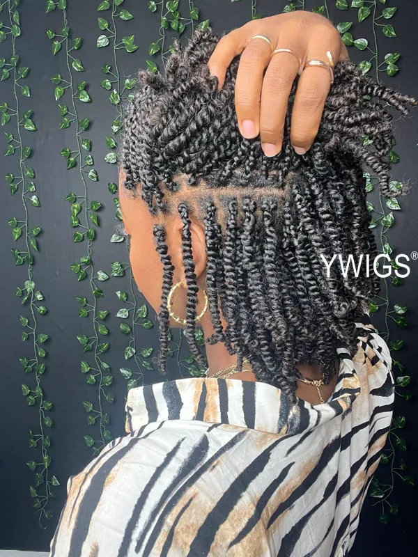 Human Hair Springy Afro Twist Hair Extensions 12-16 inches - Image 9