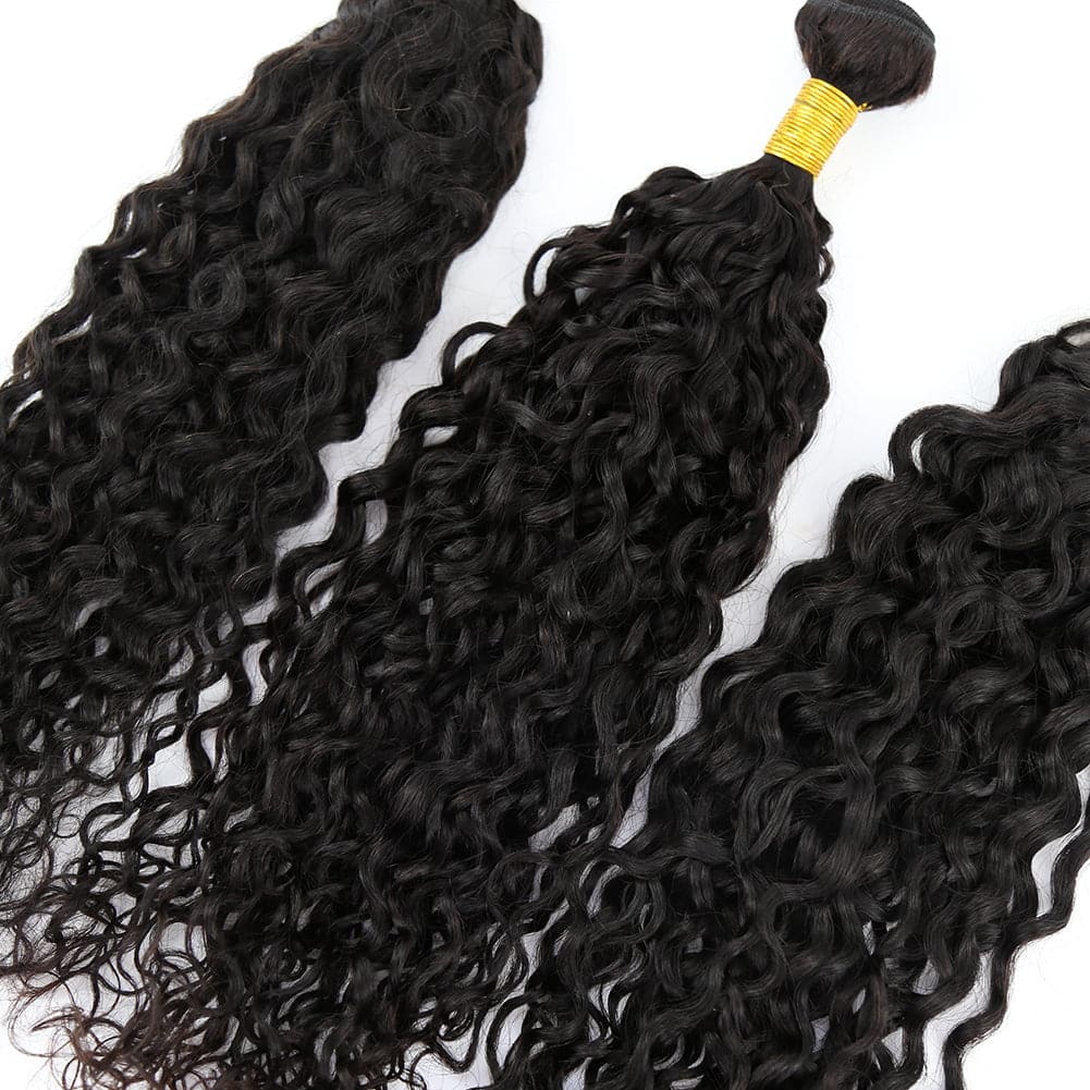 Jerry Curly Brazilian Human Hair Bundles Natural Color Cambodia Virgin Hair - Image 4