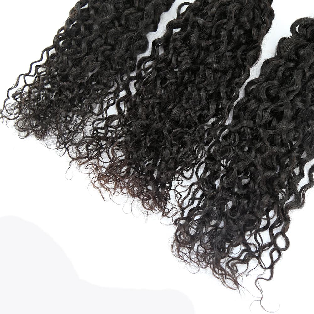 Jerry Curly Brazilian Human Hair Bundles Natural Color Cambodia Virgin Hair - Image 5