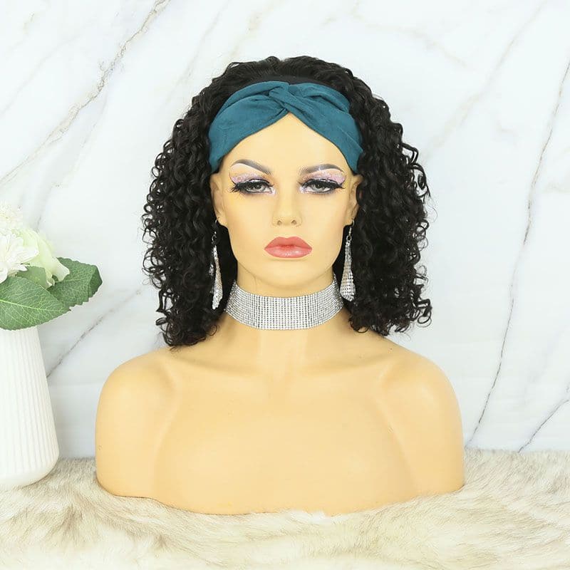 Joyce Water Wave Bob Human Hair Headband Wig - Image 3