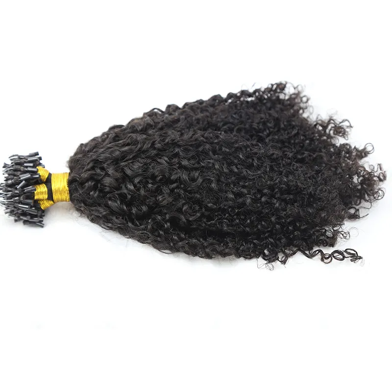 Multi-Textured KinKy Curly Micro Loop Hair Extension - Image 3