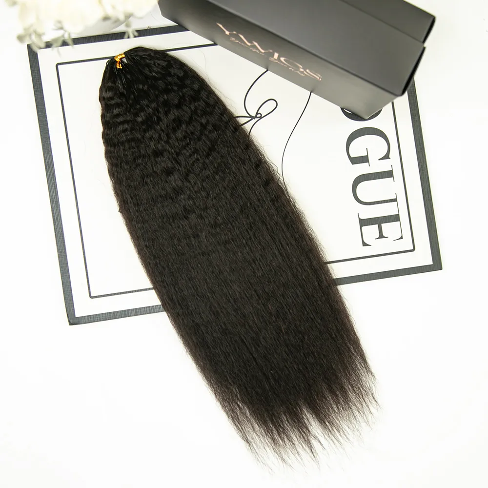 Kinky Straight Human Crochet Hair - Image 11