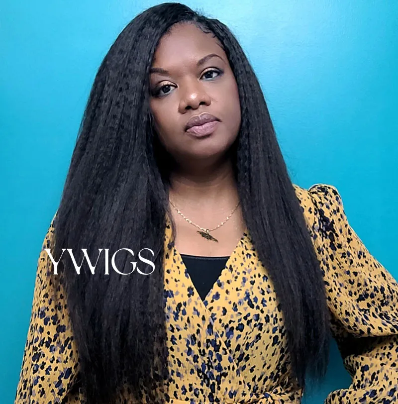 Kinky Straight Human Crochet Hair - Image 4