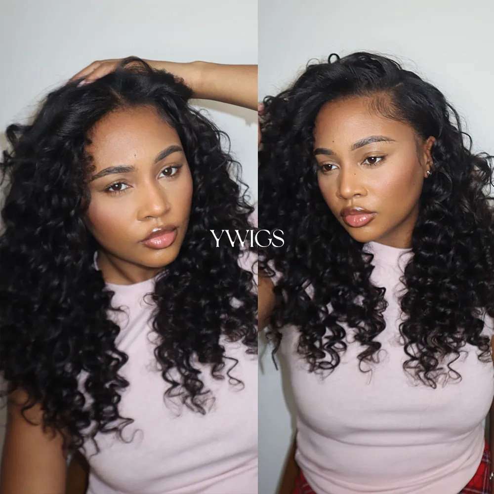 Ywigs Loose Deep Wave Human Crochet Hair for Miracle Knots - Image 4