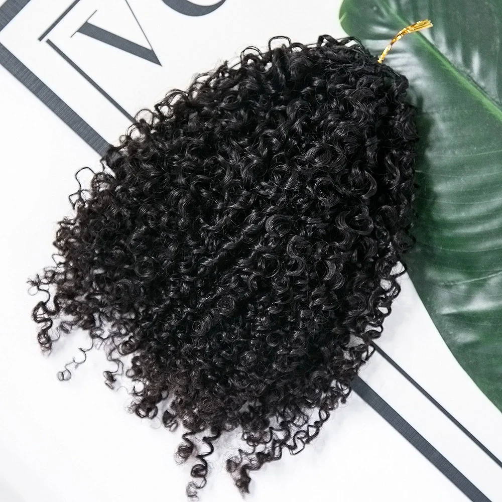Multi-Textured Kinky Curly Crochet Hair - Image 14