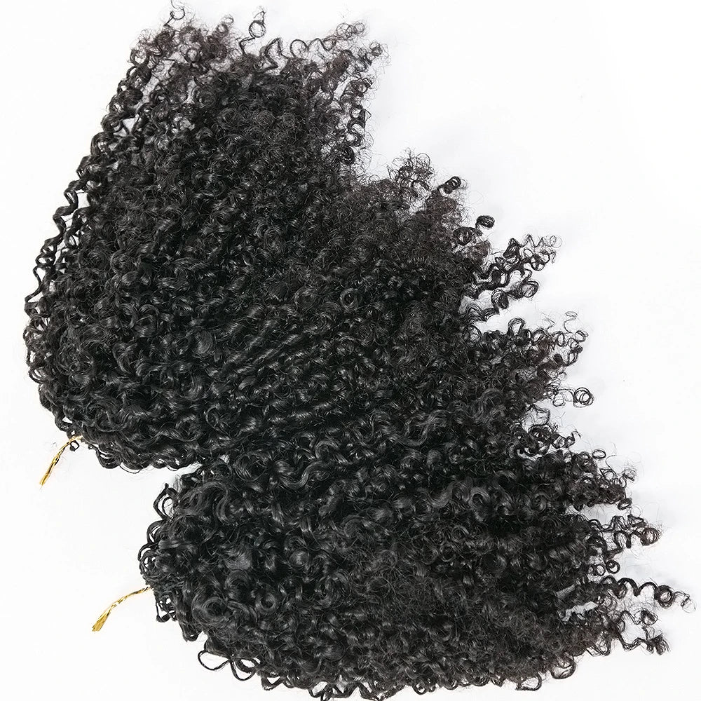 Multi-Textured Kinky Curly Crochet Hair - Image 17