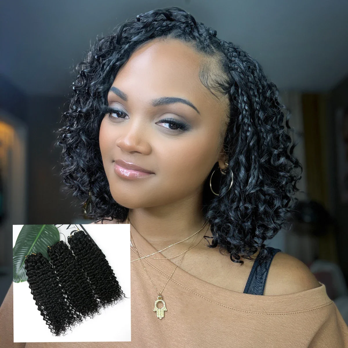 Human Crochet Hair Water Wave For Miracle Knots - Image 4