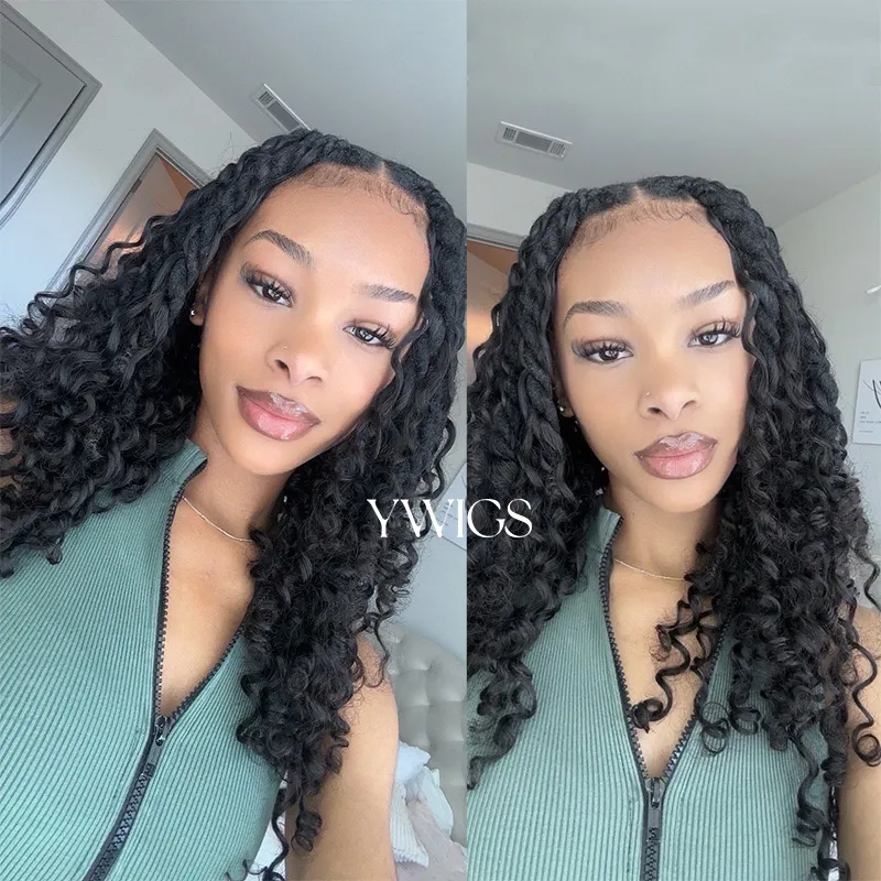 Loose Curly Bulk Hair Extensions for Braiding - Image 4
