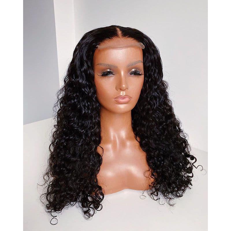 Loose Curly 5×5 Lace Closure Wig AL42 - Image 3