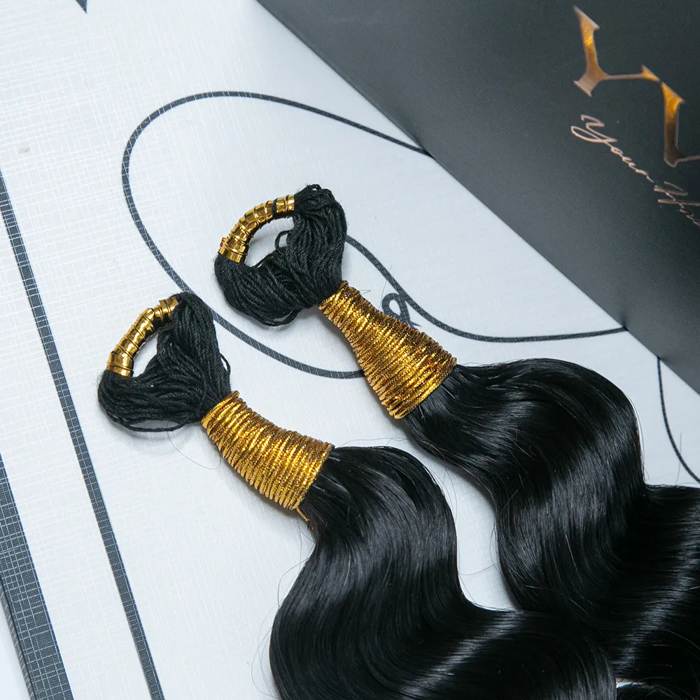 Loose Deep Wave Feather Crochet Boho Hair for Braiding (50 Strands) - Image 7