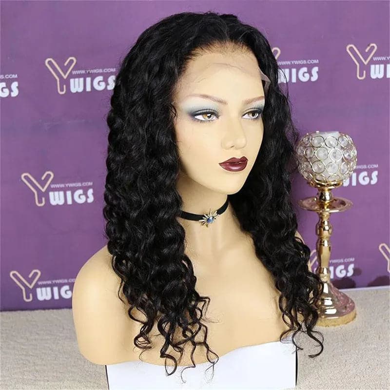 Loose Deep Human Hair 13x6 Lace Frontal Wig AFS63 - Image 4