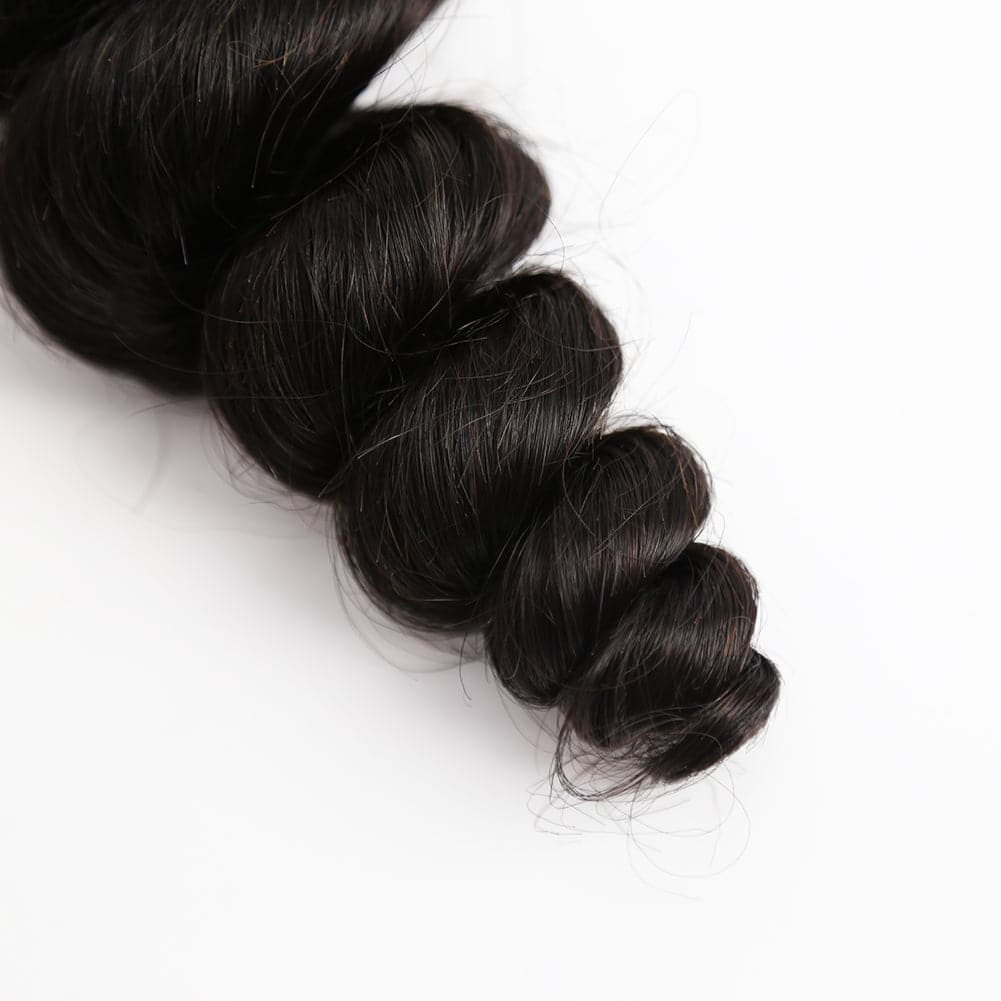 Loose Wave Human Hair Bundles Natural Color Cambodia Virgin Hair - Image 6