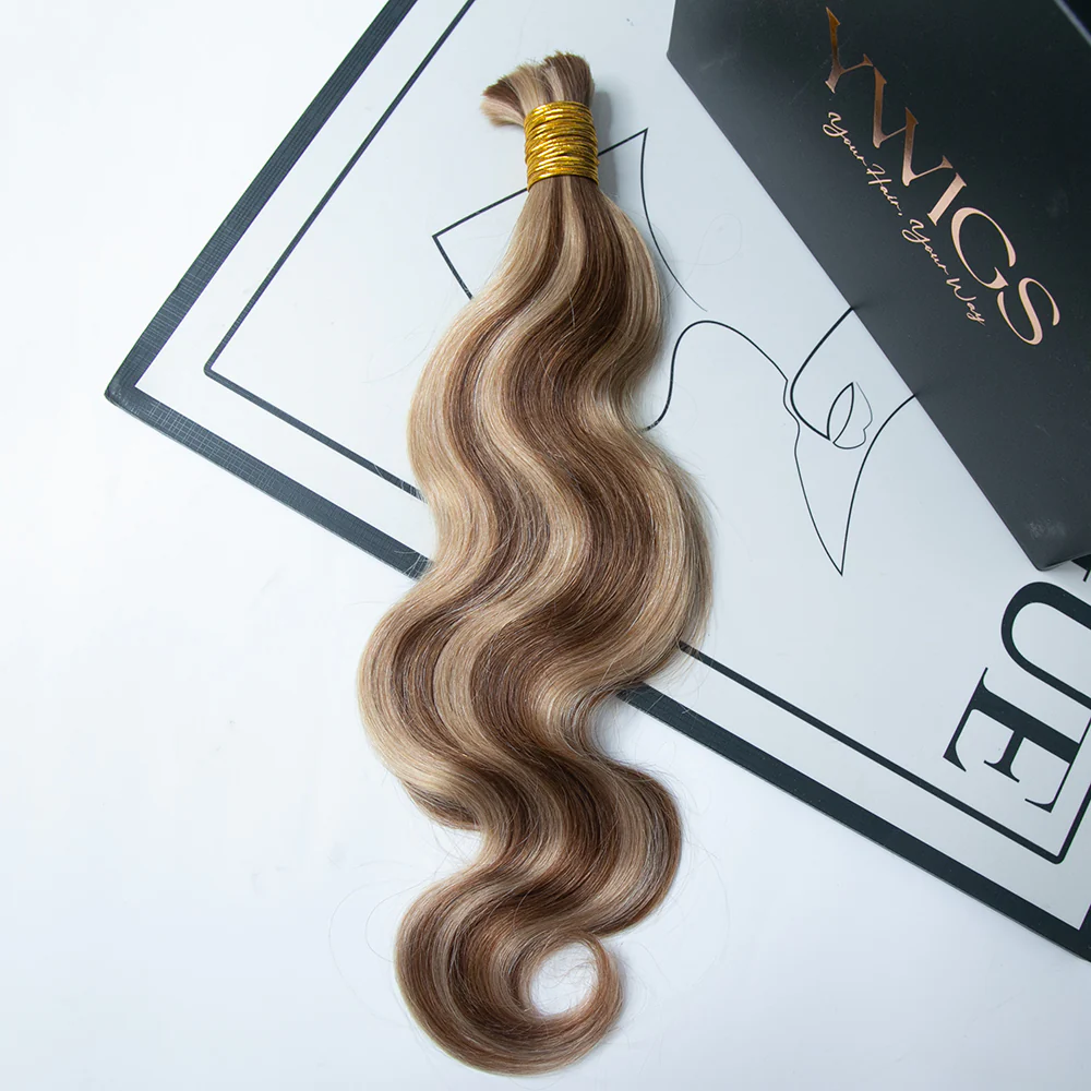 Mix Color Blend Body Wave Human Braiding Hair - Image 15