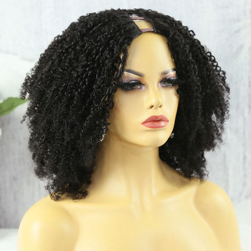 Multi-Texture Kinky Curly U Part Wigs AU17 - Image 3