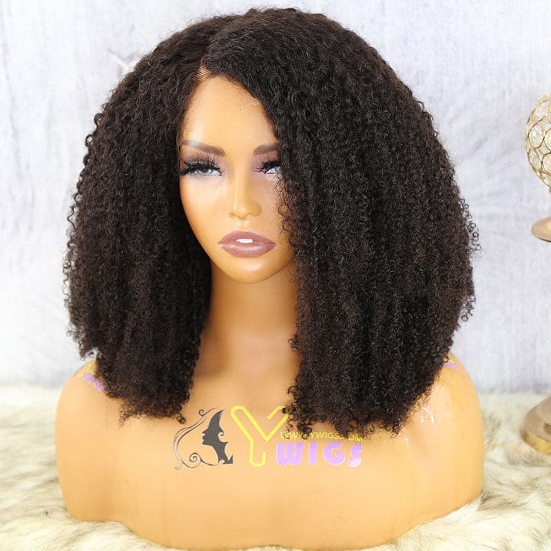Multi-Textured Kinky Curly 13 x 6 Lace Front Wig - Image 4