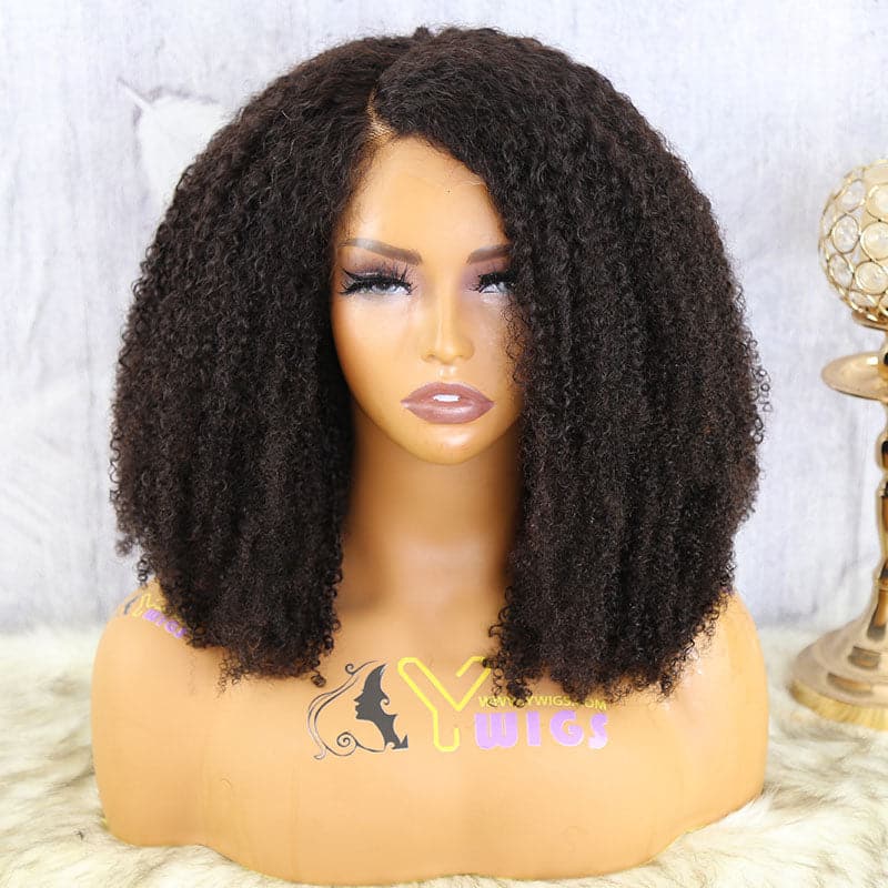 Multi-Textured Kinky Curly 13 x 6 Lace Front Wig - Image 5