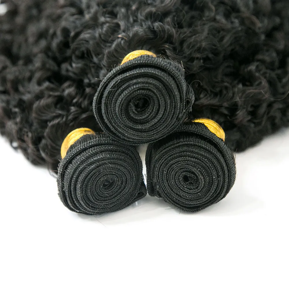 Cambodia Virgin Hair Multi-Textured Kinky Curly Weft Bundles Human Hair - Image 6