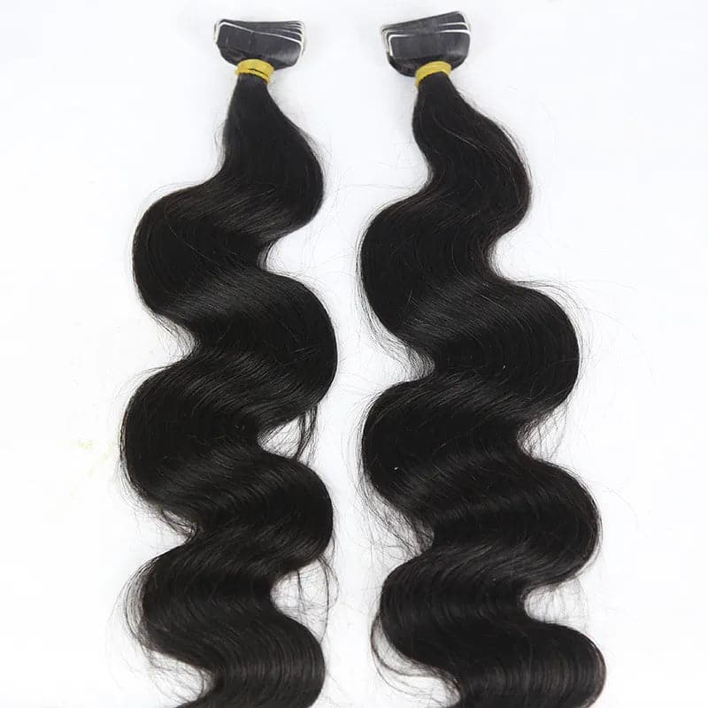 Body Wave Tape In Hair Extension - Image 3
