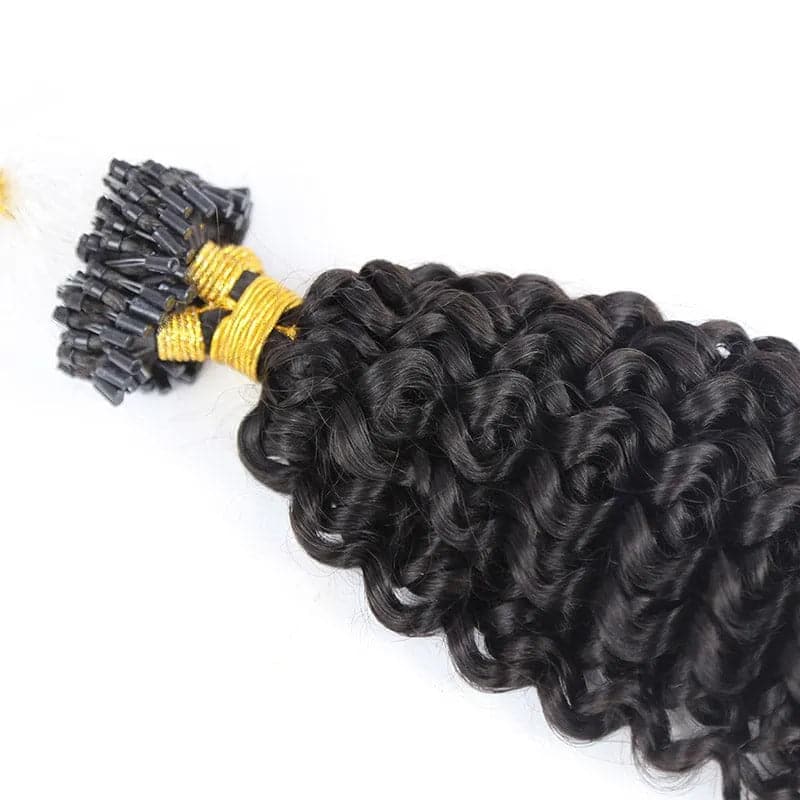 Natural Color Water Wave Micro Loop Hair Extension - Image 4