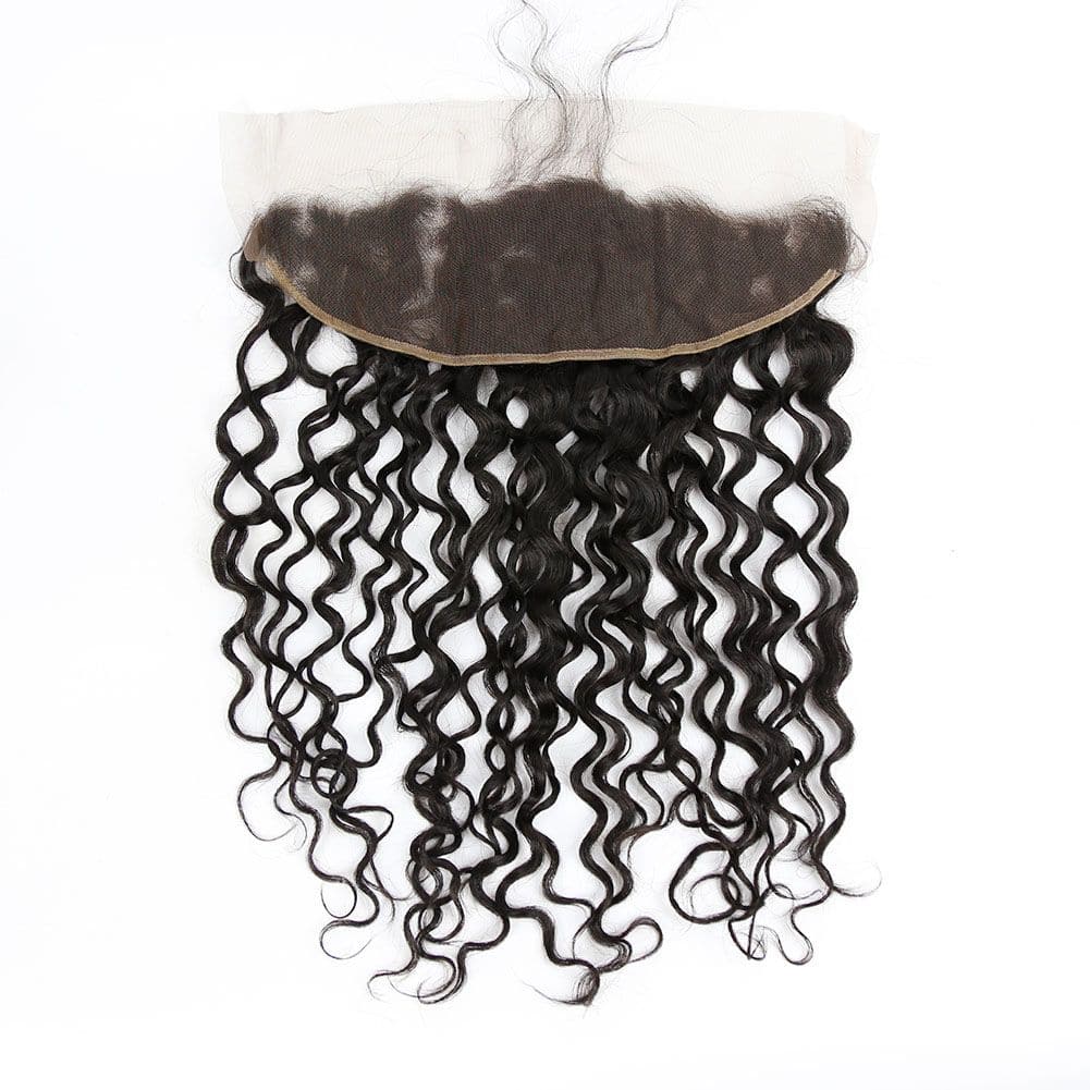 Natural Wave Brazilian Hair Bundles with HD Lace 13x4 Lace Frontal PLB002 - Image 5