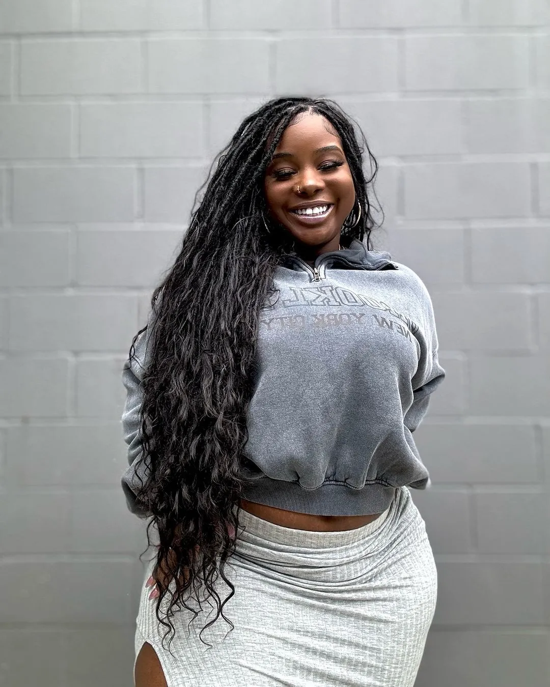 Pre-looped Crochet Boho Locs with Body Wave Virgin Human Hair Curls - Image 4
