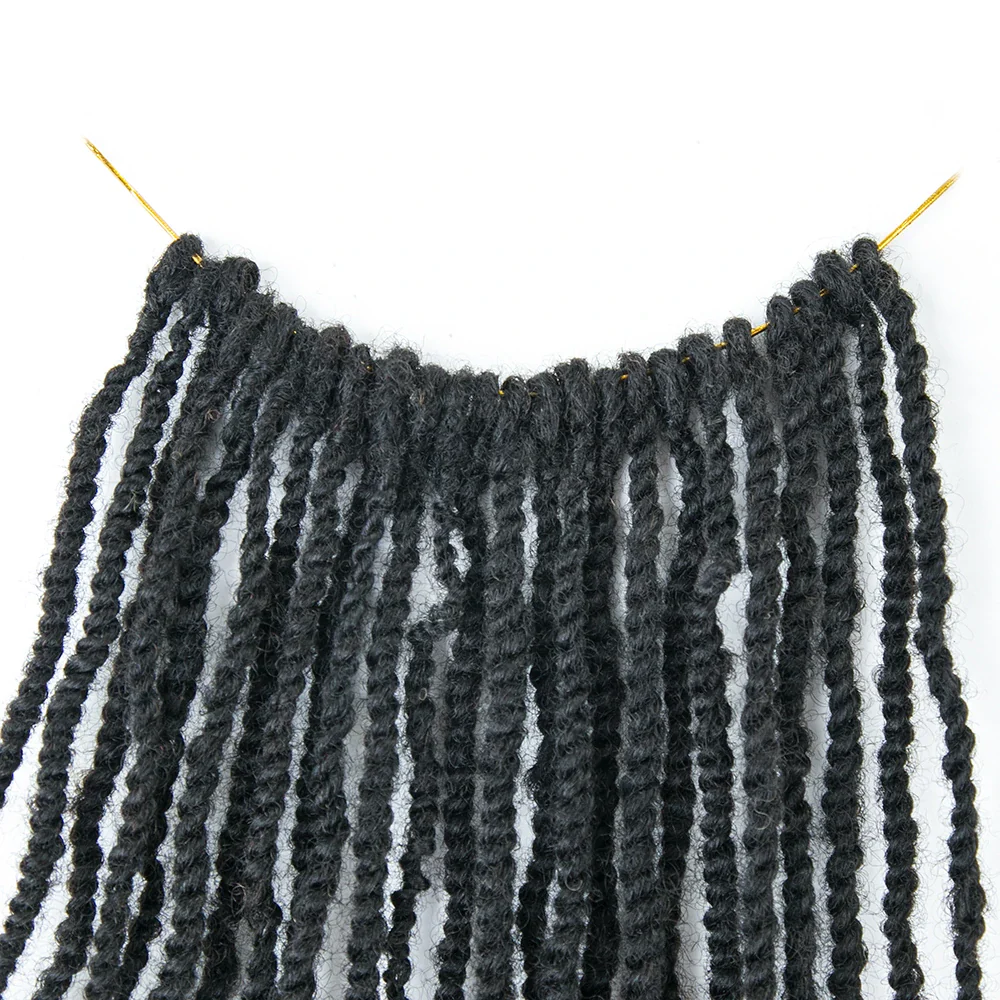 Pre-Twisted Human Passion Twist Crochet Hair - Image 10