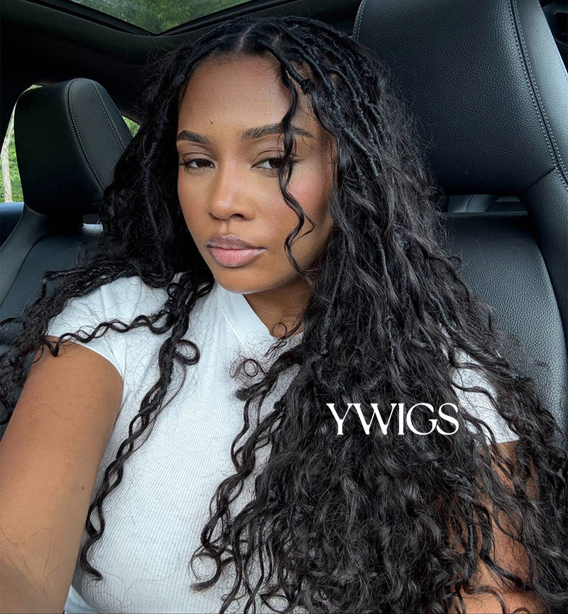 Spanish Curl Bulk Hair Extensions for Braiding - Image 3