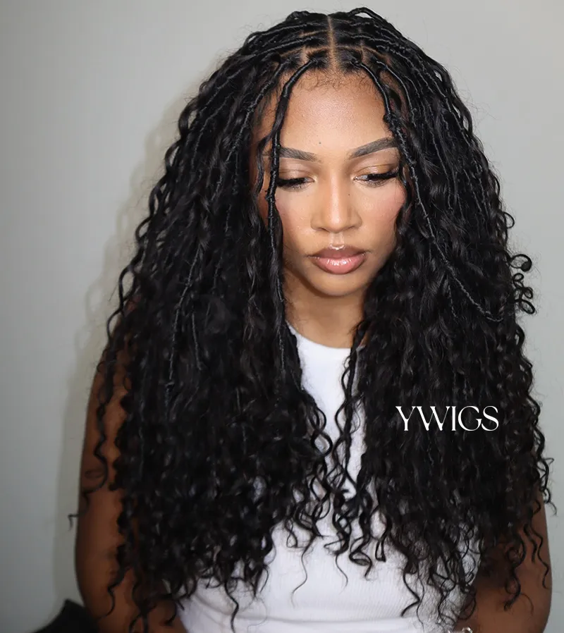 Spanish Curl Bulk Hair Extensions for Braiding - Image 4