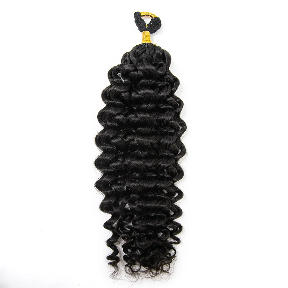 Spanish Curl Feather Crochet Boho Hair for Braiding (50 Strands) - Image 8