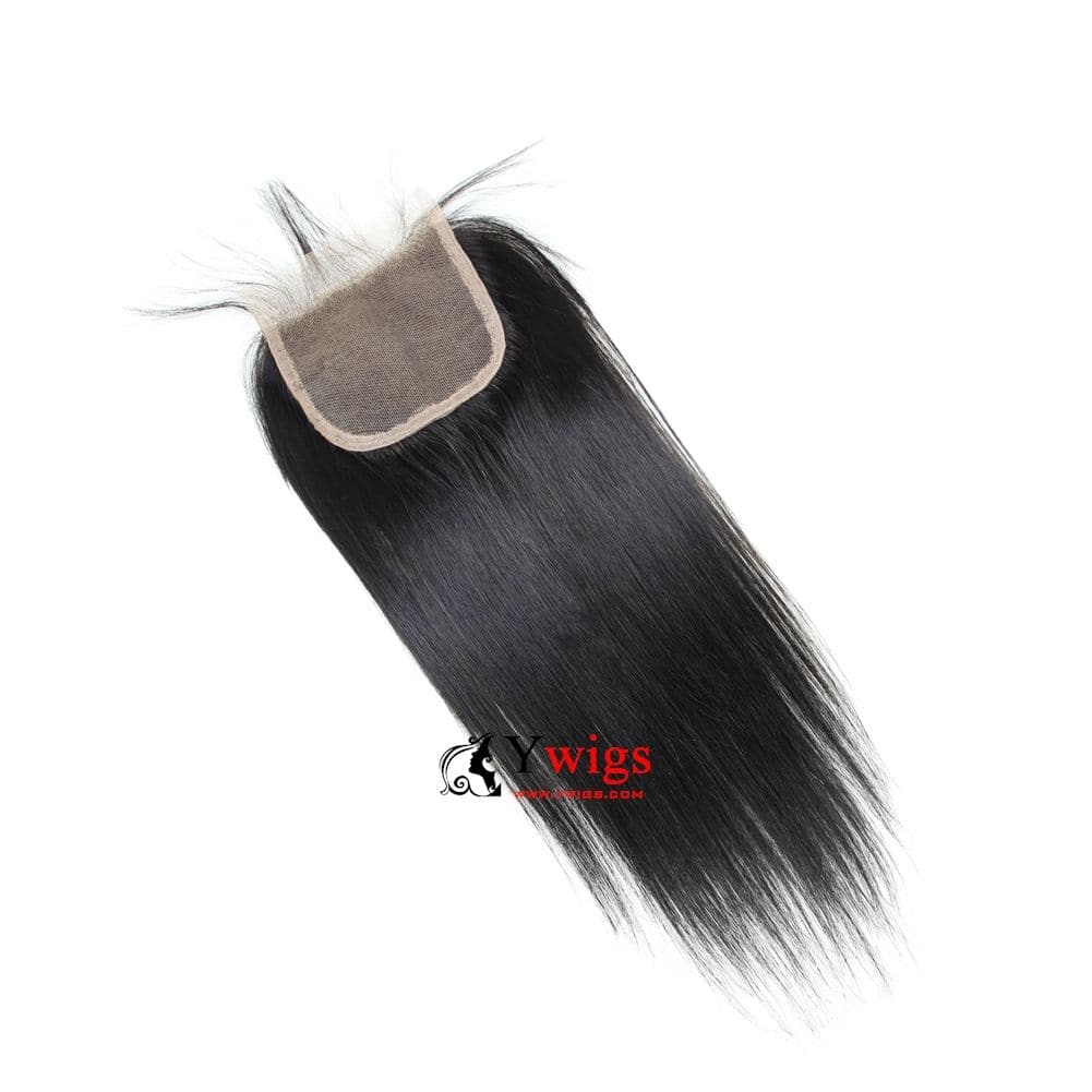 Natural Color Straight Brazilian Hair HD Lace 5x5 Lace Closure LSB01 - Image 3